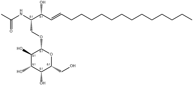 N-acetylpsychosine 结构式