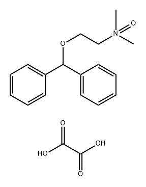 Ethanamine, 2-(diphenylmethoxy)-N,N-dimethyl-, N-oxide, ethanedioate (9CI) Struktur