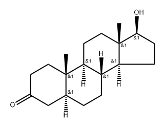 d3-5α-Dihydrotestosterone 结构式