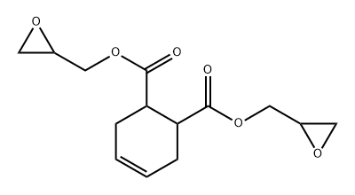 1,2,3,6-四氢邻苯二甲酸二缩水甘油酯, 36343-81-4, 结构式