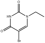 5-溴-1-乙基嘧啶-2,4(1H,3H)-二酮,36387-90-3,结构式