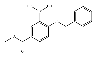 (2-(Benzyloxy)-5-(methoxycarbonyl)phenyl)boronic acid|