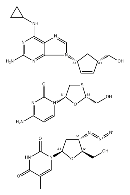 Trizivir 结构式