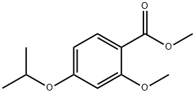 Methyl 4-isopropoxy-2-methoxybenzoate 化学構造式