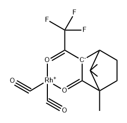 36654-16-7 dicarbonyl[1,7,7-trimethyl-3-(trifluoroacetyl)bicyclo[2.2.1]heptan-2-onato-O,O']rhodium