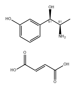 Benzenemethanol, α-[(1R)-1-aminoethyl]-3-hydroxy-, (αR)-, (2E)-2-butenedioate (1:1) (salt) (9CI) Structure