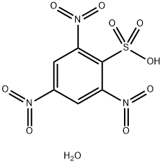 2,4,6-trinitrobenzenesulfonic acid Struktur