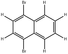 Naphthalene-1,2,3,4,6,7-d6, 5,8-dibromo- (9CI) Structure