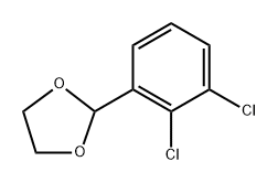 2-(2,3-Dichlorophenyl)-1,3-dioxolane Struktur