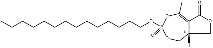 环脂肪酶抑素 N,372090-93-2,结构式