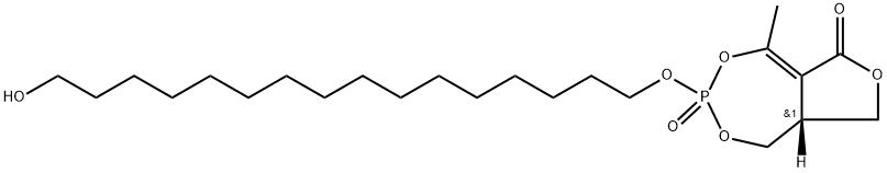 环脂肪酶抑素 E, 372092-44-9, 结构式