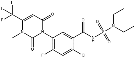 苯嘧磺草胺杂质3,372137-02-5,结构式