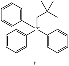 Phosphonium, (2,2-dimethylpropyl)triphenyl-, iodide (1:1) Structure