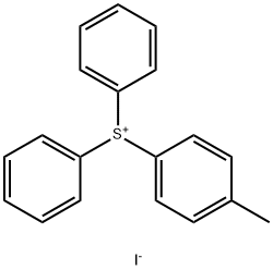 Sulfonium, (4-methylphenyl)diphenyl-, iodide (1:1) Structure