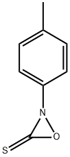 Oxaziridinethione,  (4-methylphenyl)-,  radical  ion(1+)  (9CI) Struktur