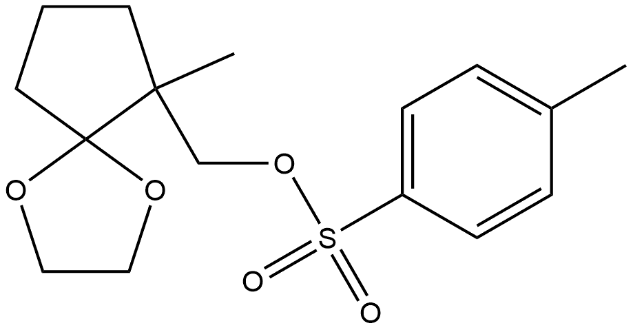 1,4-Dioxaspiro[4.4]nonane-6-methanol, 6-methyl-, 6-(4-methylbenzenesulfonate)