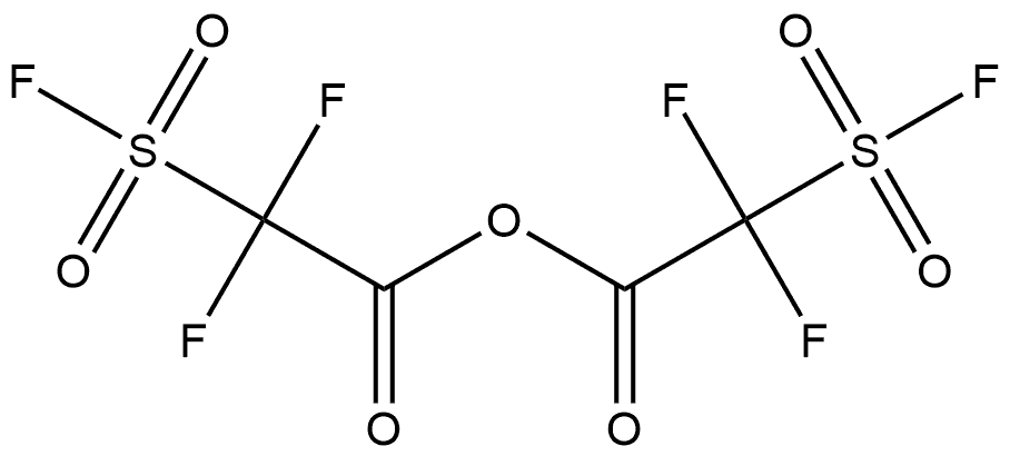 Acetic acid, 2,2-difluoro-2-(fluorosulfonyl)-, anhydride with 2,2-difluoro-2-(fluorosulfonyl)acetic acid 结构式