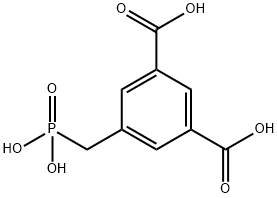 5-(phosphonomethyl)isophthalic acid Structure