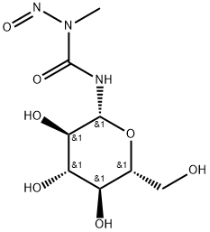 N'-β-D-Glucopyranosyl-N-methyl-N-nitrosourea Structure