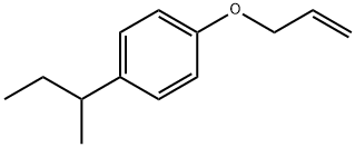 1-(1-Methylpropyl)-4-(2-propen-1-yloxy)benzene 结构式