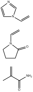 VP/METHACRYLAMIDE/VINYL IMIDAZOLE COPOLYMER Structure