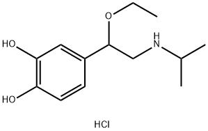 1,2-Benzenediol, 4-[1-ethoxy-2-[(1-methylethyl)amino]ethyl]-, hydrochloride (1:1)|