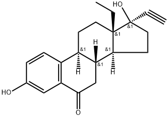 左炔诺孕酮杂质14, 38165-80-9, 结构式