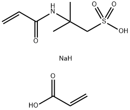 2-Propenoic acid, polymer with 2-methyl-2-[(1-oxo-2-propenyl) amino]-1-propanesulfonic acid monosodium salt 2-Propenoic acid,polymer with 2-methyl-2-[(1-oxo-2-propenyl)amino]-1-propanesulfonic acid monosodium salt|丙烯酸与2-甲基-2-丙烯酰胺基-1-丙基磺酸单钠盐的聚合物