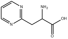 2-氨基-3-(嘧啶-2-基)丙酸,3842-21-5,结构式