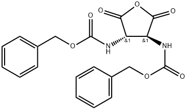 38484-76-3 Carbamic acid, (tetrahydro-2,5-dioxo-3,4-furandiyl)bis-, bis(phenylmethyl) ester, (3S-trans)- (9CI)