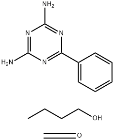 Formaldehyde, polymer with 1-butanol and 6-phenyl-1,3,5-triazine-2,4-diamine|甲醛与1-丁醇和6-苯基-1,3,5-三嗪-2,4-二胺的聚合物