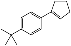 1-(tert-butyl)-4-(cyclopent-1-en-1-yl)benzene Structure