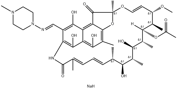 RIFAMPICIN 结构式