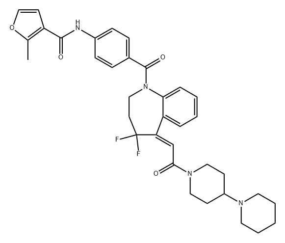 YM-218 化学構造式