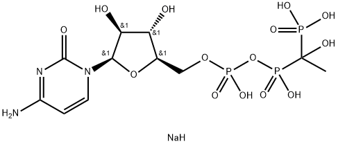 MBC-11 trisodium salt 化学構造式
