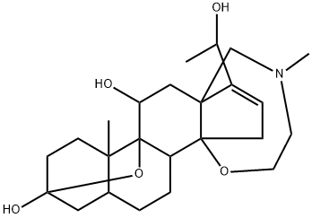 7,8β-ジヒドロバトラコトキシニンA 化学構造式