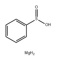 Benzenesulfinic acid, magnesium salt (2:1) Structure