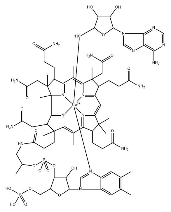 cobamamide 5'-phosphate Structure