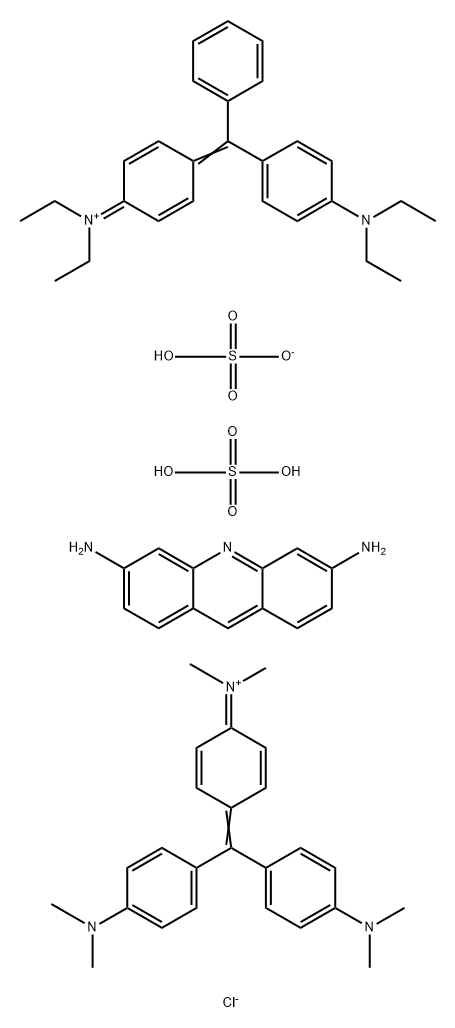 Triple Dye 化学構造式