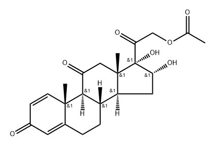 Budesonide Impurity 7 化学構造式