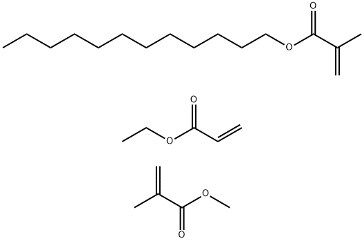 2-Propenoic acid, 2-methyl-, dodecyl ester, polymer with ethyl 2-propenoate and methyl 2-methyl-2-propenoate|