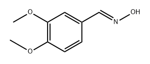 (NE)-N-[(3,4-dimethoxyphenyl)methylidene]hydroxylamine Structure