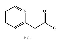 2-(Pyridin-2-yl)acetyl chloride hydrochloride Struktur