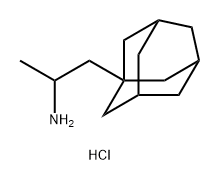 1-(1-Adamantyl)-2-aminopropane monohydrochloride Struktur