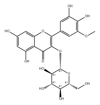 落叶黄素-3-O-Β-D-葡萄糖苷, 39986-90-8, 结构式