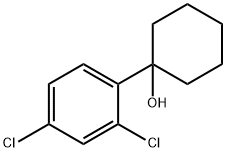 1-(2.4-二氯苯)环己醇,40254-40-8,结构式