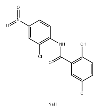 NiclosaMide (sodiuM salt) Struktur