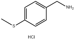 4-(甲基巯基)苯基]甲胺盐酸,403842-02-4,结构式