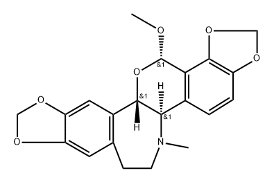 异丽春花定碱, 4046-21-3, 结构式