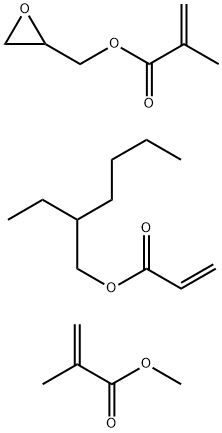 40481-57-0 2-Propenoic acid, 2-methyl-, methyl ester, polymer with 2-ethylhexyl 2-propenoate and oxiranylmethyl 2-methyl-2-propenoate